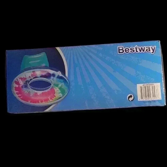 H2GO Tie Dye Swim Tube - Picture 3 of 3